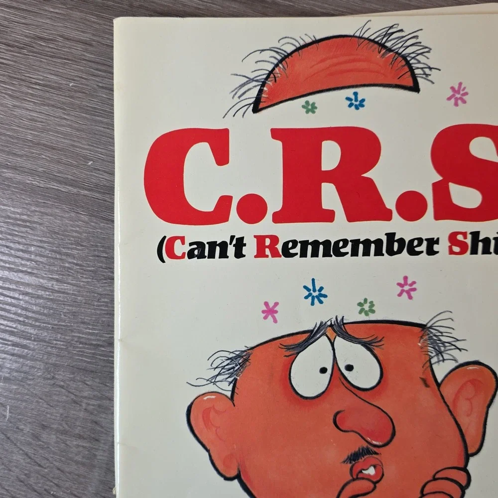 Vintage Birthday Dirty Humor Books CRS & As Old As You Feel 80s 90s